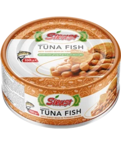 تونة معلبة مع الفاصوليا